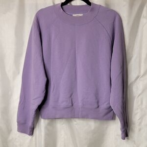Vince crewneck raglan sleeve pullover sweatshirt